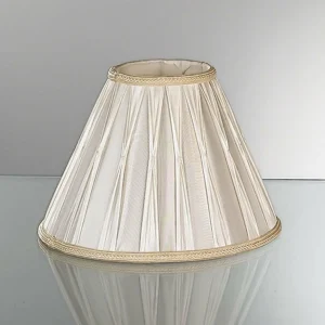ORION Abat-jour pour lampes à poser en plissé 30,5 cm^ Lampes Antiques