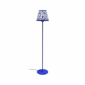 Aluminor Nihoa lampadaire motif ajouré bleu/blanc^ Jeunes / Étudiants