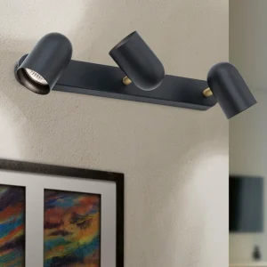 ORION Applique Bradley à 3 lampes, inclinable^ Lampes Modernes