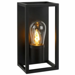 Lucide Applique Carlyn salle de bain noire^ Lampes Modernes