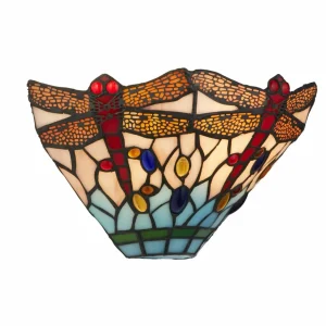 Searchlight Applique Dragonfly de style Tiffany^ Lampes Tiffany