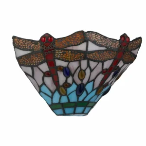 Searchlight Applique Dragonfly de style Tiffany^ Lampes Tiffany