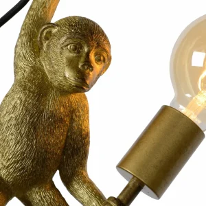 Lucide Applique Extravaganza Chimp, doré mat/noire^ Design