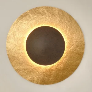 Holländer Applique Satellite 2 en doré et brun, Ø 91 cm^ Design