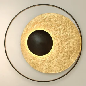 Holländer Applique Satellite en doré et brun, Ø 90 cm^ Design
