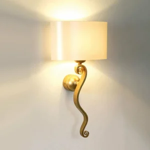 Holländer Applique stylée Trofeo dorée^ Lampes Modernes