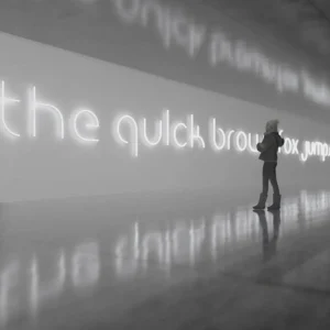 Artemide Alphabet of Light applique minuscule u^ Design