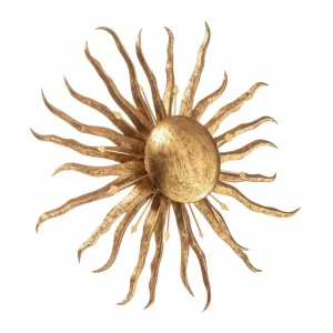 Holländer Charmante applique SONNE GOLD Ø 70 cm^ Lampes Modernes