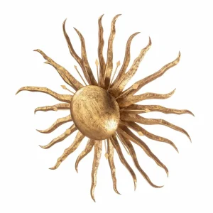 Holländer Charmante applique SONNE GOLD Ø 70 cm^ Lampes Modernes