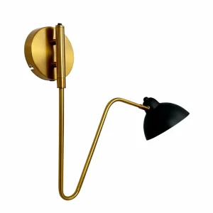 Dyberg Larsen applique murale Futura, noir, métal^ Lampes Scandinaves