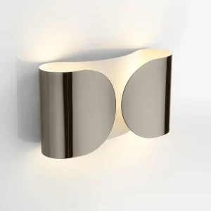 FLOS Foglio applique, noire-nickel^ Design