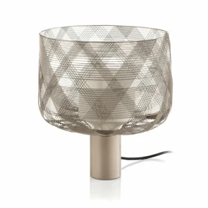 Forestier Antenna M lampe à poser 29 cm gris métal^ Design