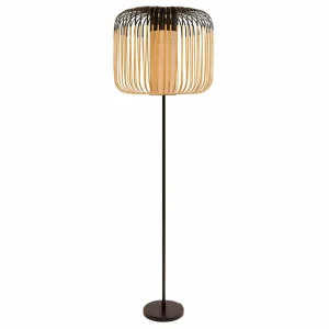 Forestier Bamboo Light lampadaire à 1 lampe noir^ Design