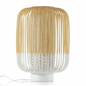 Forestier Bamboo Light M lampe à poser 39 cm blanc^ Design
