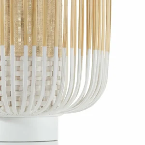 Forestier Bamboo Light M lampe à poser 39 cm blanc^ Design