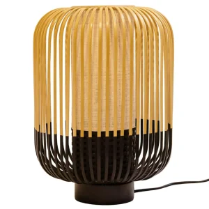 Forestier Bamboo Light M lampe à poser 39 cm noire^ Design
