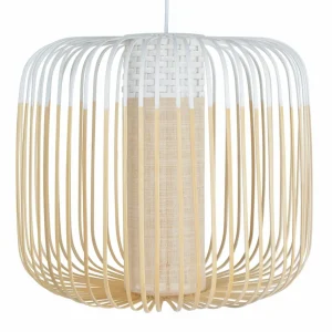 Forestier Bamboo Light M suspension 45 cm blanche^ Design