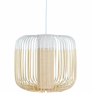 Forestier Bamboo Light M suspension 45 cm blanche^ Design