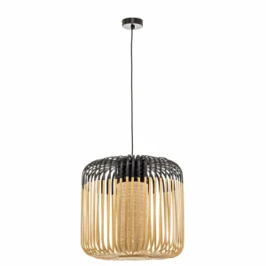 Forestier Bamboo Light M suspension 45 cm noire^ Design