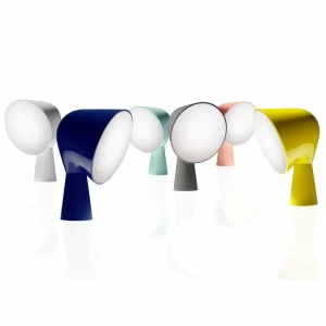 Foscarini Binic lampe à poser de designer, bleue^ Design