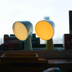 Foscarini Binic lampe table designer, aigue marine^ Design