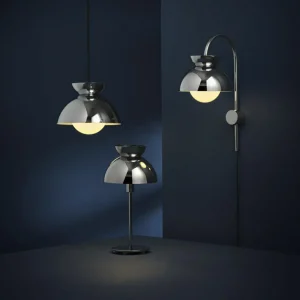 FRANDSEN applique murale Butterfly, couleur chrome^ Lampes Scandinaves