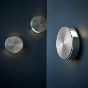 FRANDSEN applique murale Rotate, aluminium, Ø 15 cm, métal^ Design
