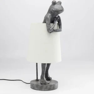 KARE Animal Frog Lampe à poser grise^ Design