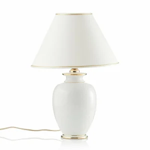 austrolux KOLARZ Giardino Craclee lampe à poser, crème 30 cm^ Lampes Antiques
