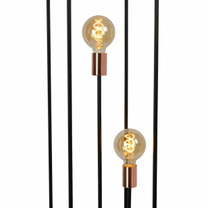 Lucide Lampadaire Arthur avec cadre métal, à trois lampes^ Lampes Modernes