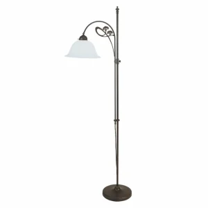 Berliner Messinglampen Lampadaire délicat Ilka coloris antique^ Lampes Antiques