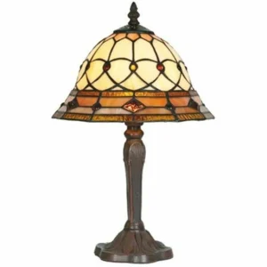 Artistar Lampe à poser ANTHEA style Tiffany^ Lampes Tiffany