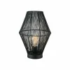 Markslöjd Lampe à poser Casa, abat-jour métal, noire^ Lampes Orientales