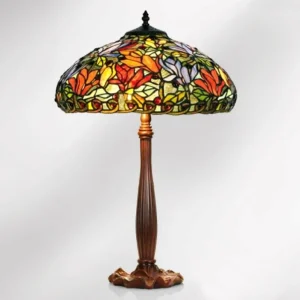 Artistar Lampe à poser Elaine style Tiffany 64 cm^ Lampes Tiffany