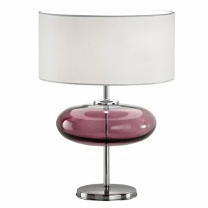 AILATI Lampe de table Show Elisse 62 cm élément en verre rose^ Design