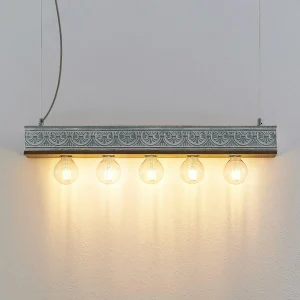 Lindby Mella suspension motif ornemental, 5 lampes^ Lampes Orientales