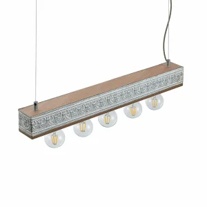 Lindby Mella suspension motif ornemental, 5 lampes^ Lampes Orientales