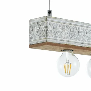 Lindby Mella suspension motif ornemental, 5 lampes^ Lampes Orientales