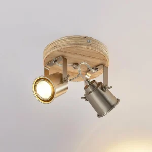 Lindby Mikadi spot pour plafond à 2 lampes^ Lampes Modernes