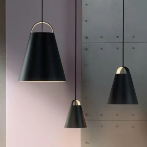 Louis Poulsen Above suspension, noir, 25 cm^ Lampes Scandinaves