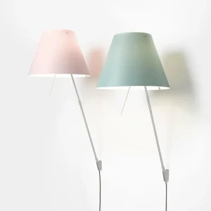 Luceplan Costanza applique D13a, alu/verte^ Design