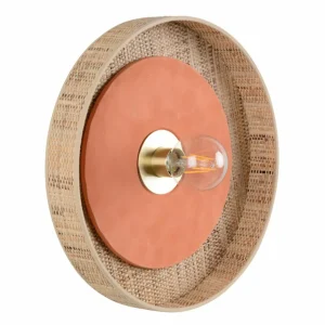 MARKET SET Applique murale Portinatx terracotta, Ø40cm^ Design