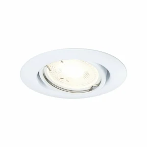Paulmann Base spot encastré en lot de 10 blanc^ Lampes Modernes
