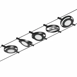 Paulmann Wire RoundMac système câble, noir^ Lampes Modernes
