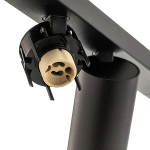Nowodvorski Lighting Spot plafond Mono VIII noir/doré 8 lampes 2x150cm^ Lampes Modernes