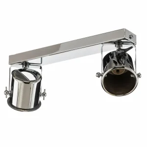 Euluna Spot pour plafond Canico à 2 lampes, chromé^ Lampes Modernes