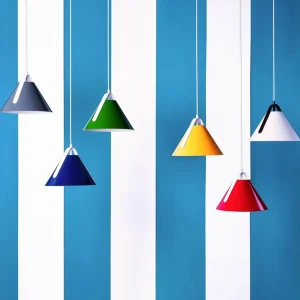 Deko-Light Suspension Diversity en bleu cobalte^ Jeunes / Étudiants