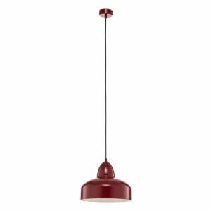ALDEX Suspension Mille, à une lampe, bordeaux^ Lampes Industrielles