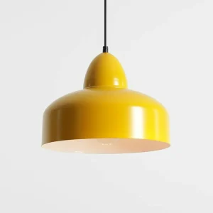 ALDEX Suspension Mille, à une lampe, jaune moutarde^ Lampes Industrielles