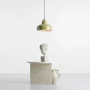 ALDEX Suspension Mille, à une lampe, pistache^ Lampes Industrielles